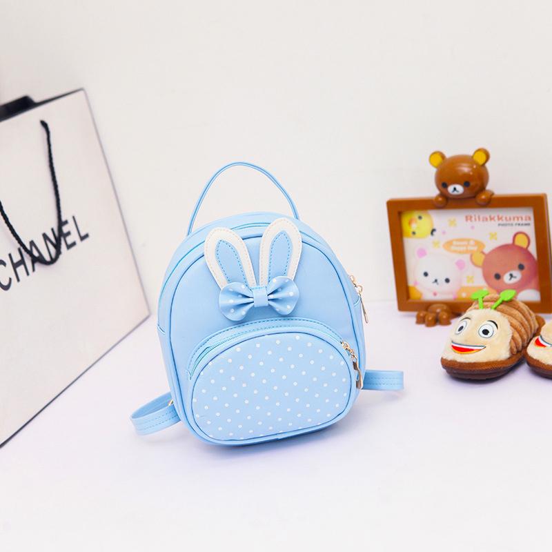 Balo trẻ em hình tai thỏ chấm bi đáng yêu cho bé 3-5 tuổi BBShine – B005