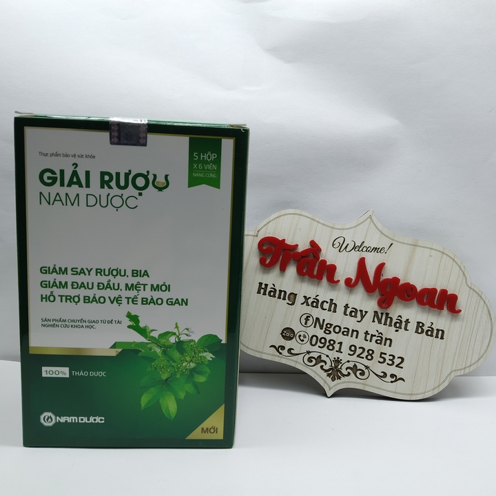 Viên Giải Rượu Nam Dược - Hộp 30 Viên