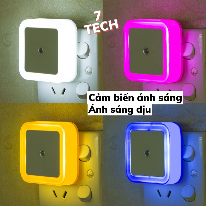 Đèn ngủ cảm ứng - tự động sáng khi trời tối , đèn ngủ cảm biến ánh sáng tự động phát sáng khi trời tối