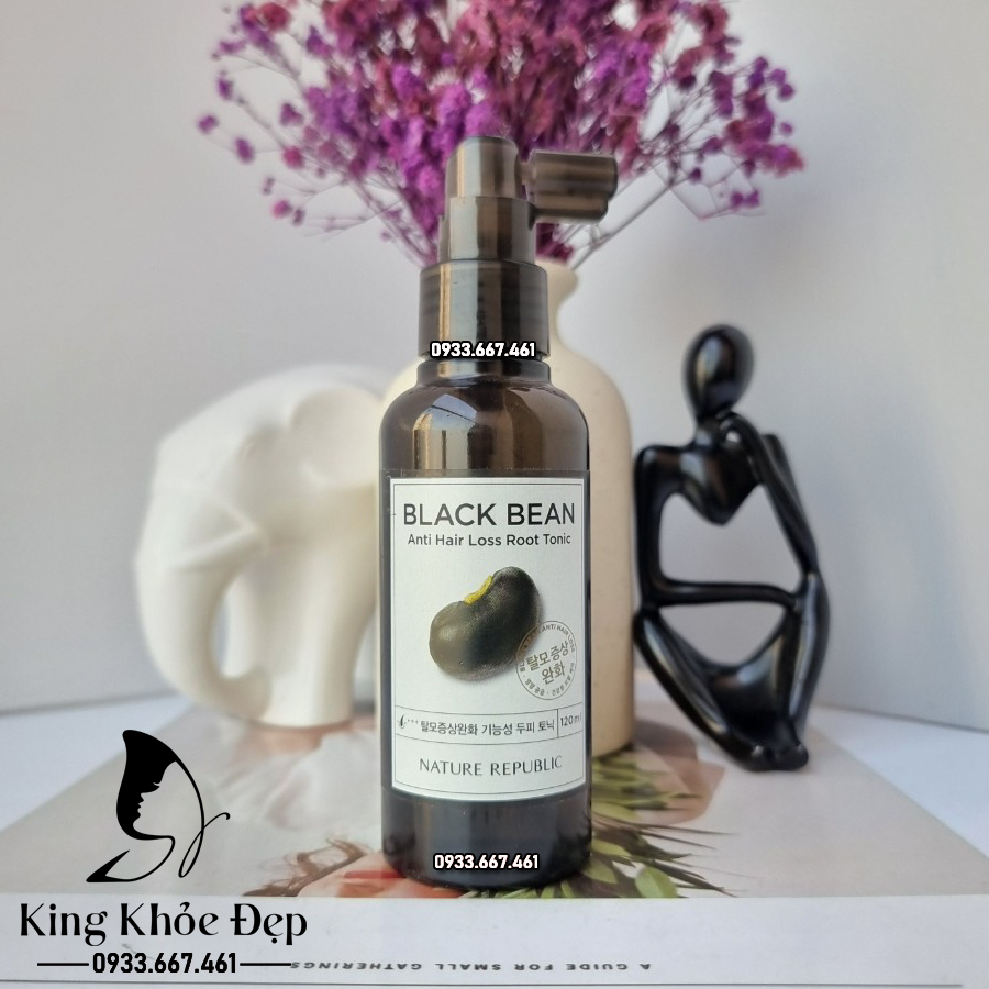 Xịt Dưỡng Tóc Nature Republic Black Bean Anti Hair Loss Root Tonic