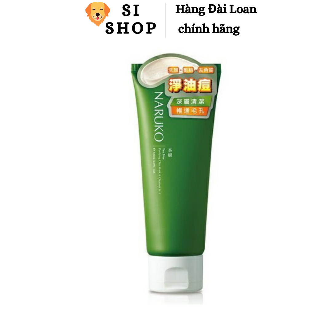 Sữa rửa mặt dạng bùn Naruko tràm trà - Hàng nội địa Đài Loan