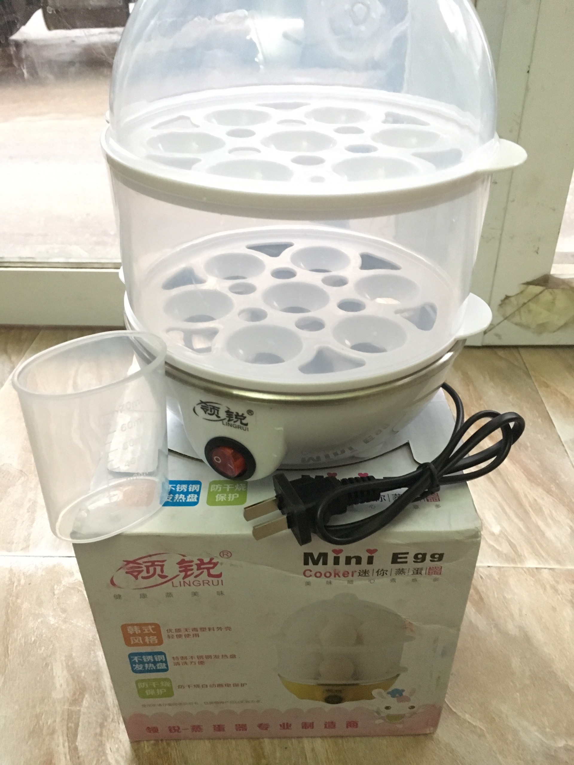Máy luộc trứng, hấp thức ăn siêu tốc Soar