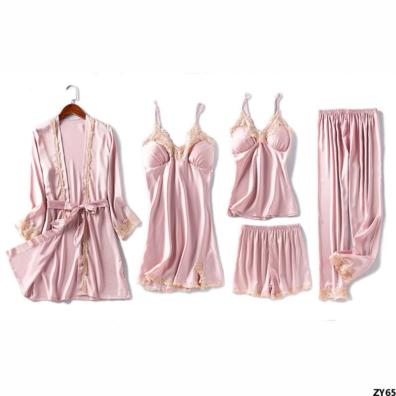 Váy ngủ dài tay mùa xuân, thu | Đầm ngủ mùa đông tay dài phối ren công chúa  Hàn Quốc ngọt ngào cao cấp - Đầm ngủ | ThờiTrangNữ.vn