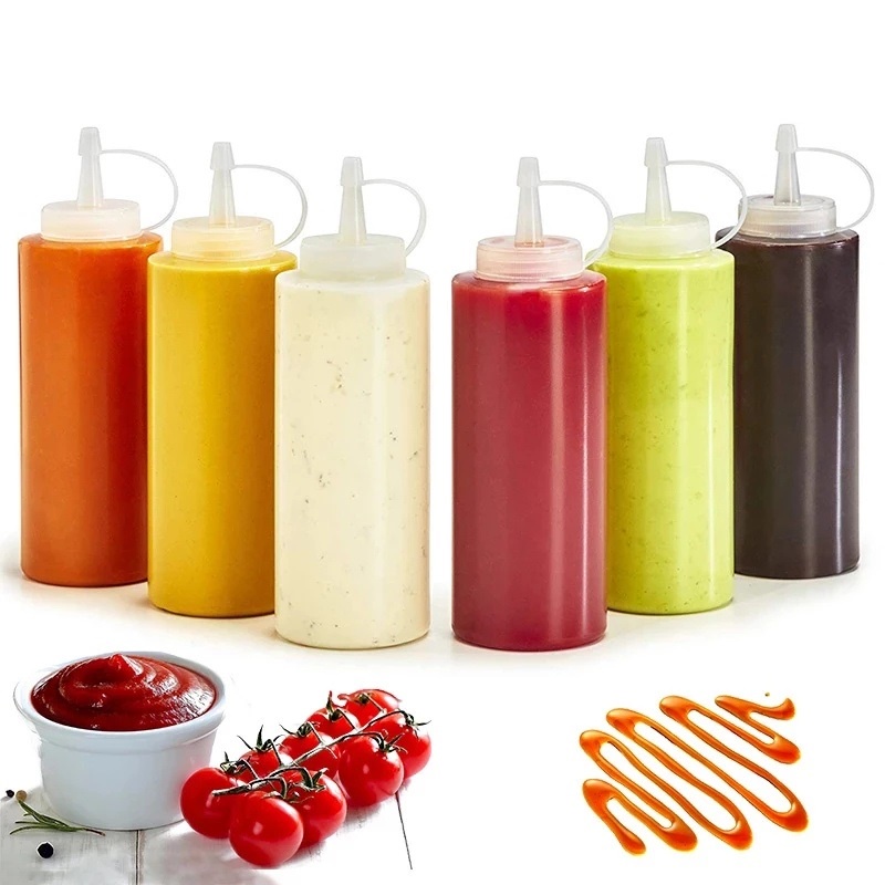 Chai Đựng Tương Ớt Tương Cà Nước Sốt Nhựa Nhiều Kích Thước