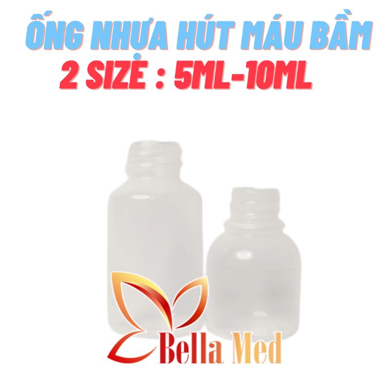 Ống nhựa hút máu bầm sau nặn mụn, combo 100 ống giá siêu yêu