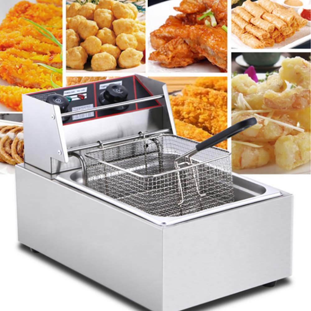 Bếp chiên nhúng, nồi chiên nhúng chạy điện chuyên dùng trong quán ăn, nhà hàng