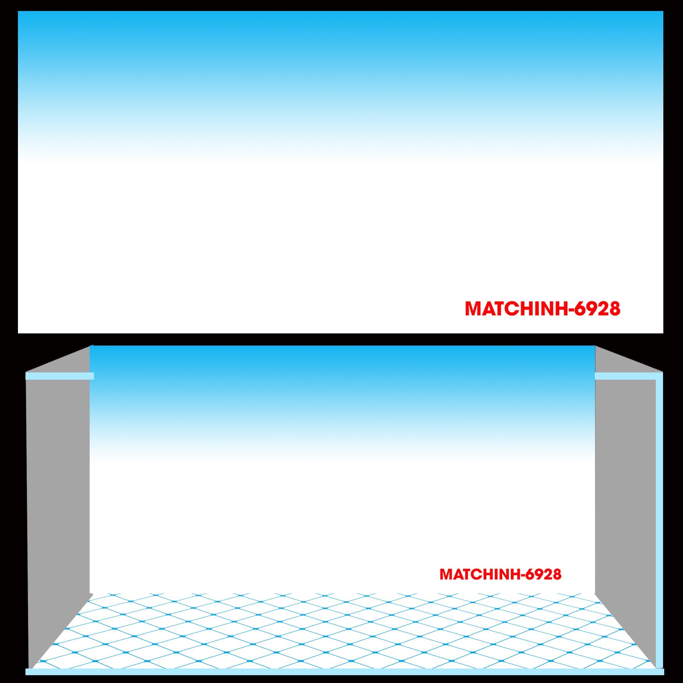 Tranh dán bể cá 3d- kt 120x60