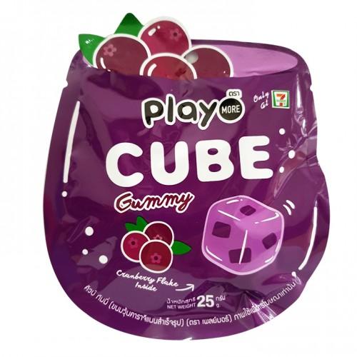 Gói Kẹo thạch Play More CUBE Gummy loại 25g