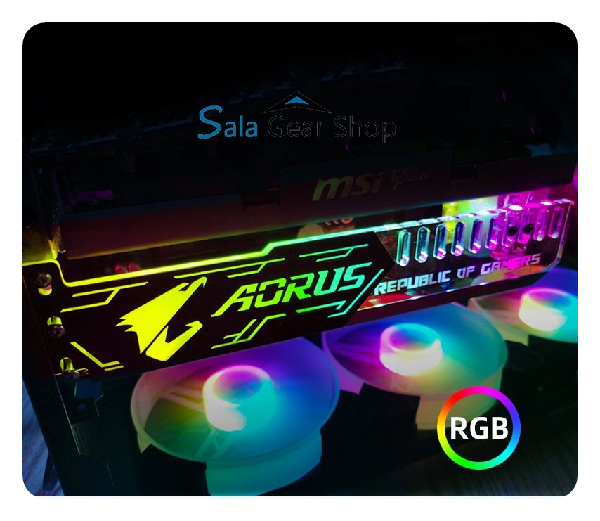 Đỡ  Card VGA Coolmoon Aorus RGB, Sync Hub Coolmoon
