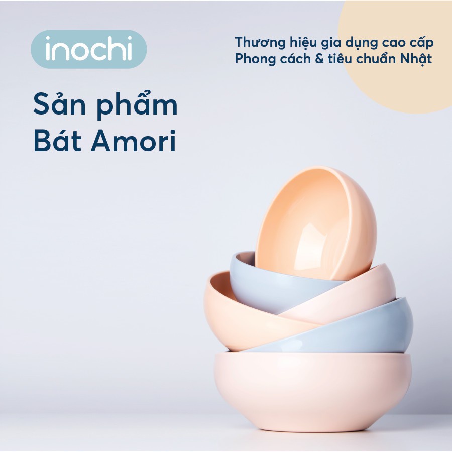Bát ăn dặm cho bé amori inochi nhỏ 415ml - nhà mỡ mỡ