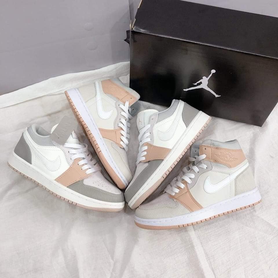 Giày thể thao Air Jodan Milan cổ thấp,cổ cao Giày sneaker JD thấp cổ, cổ cao nam nữ cực hot Full Box Bill