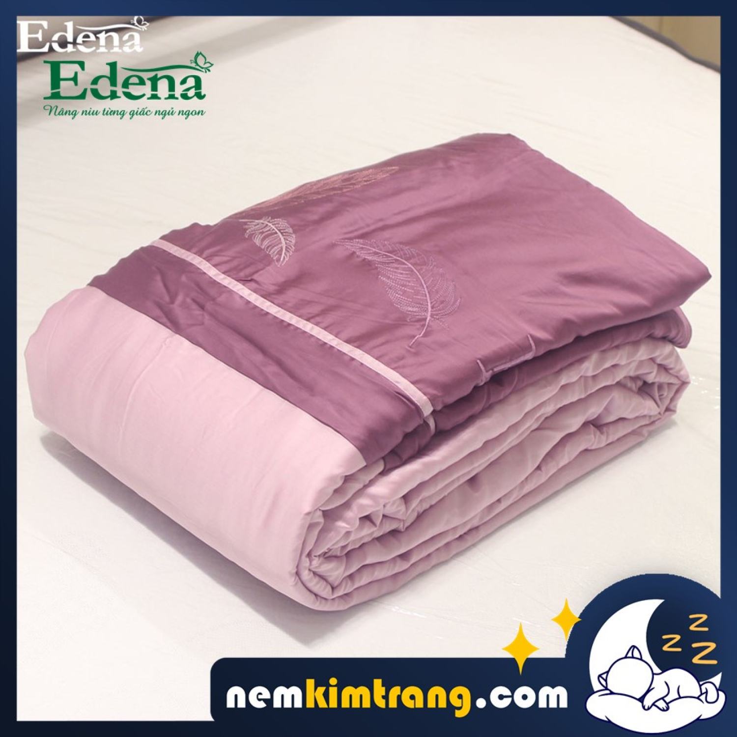 Chăn hè chần gòn tencel edena - cao cấp, chính hãng