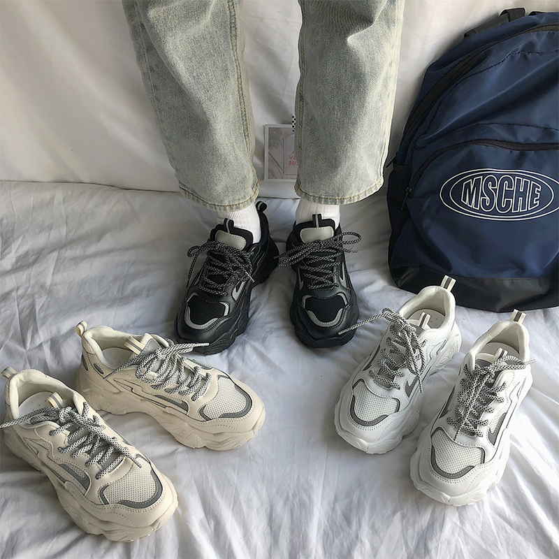 [HÀNG MỚI VỀ] Giầy thể thao phát quang kiểu dáng thon gọn ôm chân, thoải mái di chuyển  -G038