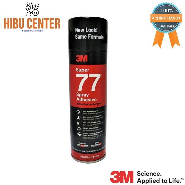 Keo phun xịt đa năng 3m super 77 spray adhesive 375g