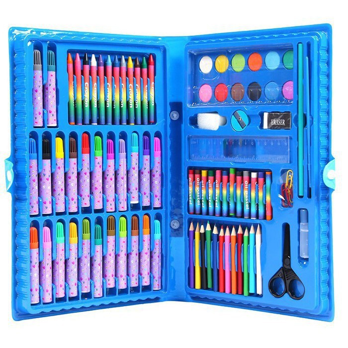 1 hộp bút chì màu 86 món