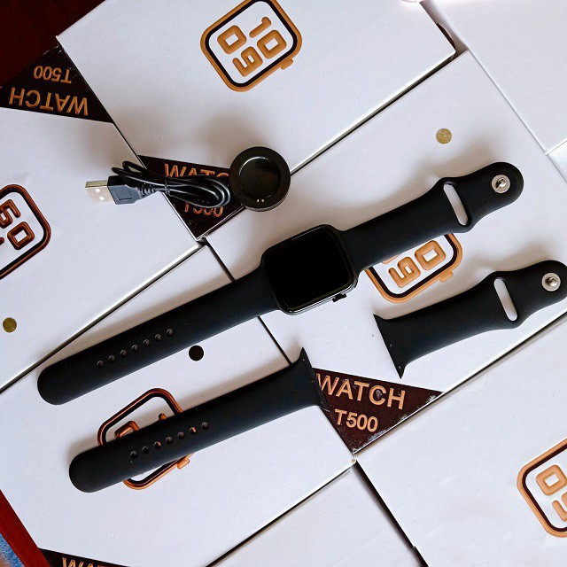 Đồng hồ thông minh SmartWatch Series 5 T500 - Chống nước , kết nối dễ dàng , Giao diện tiếng Việt, hiển thị tin nhắn SMS, thông báo đầy đủ như các đồng hồ Apple Watch