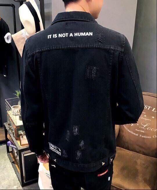 [HCM]Áo khoác jeans nam kiểu dáng thời trang hàng QUẢNG CHÂU cực sịn sò