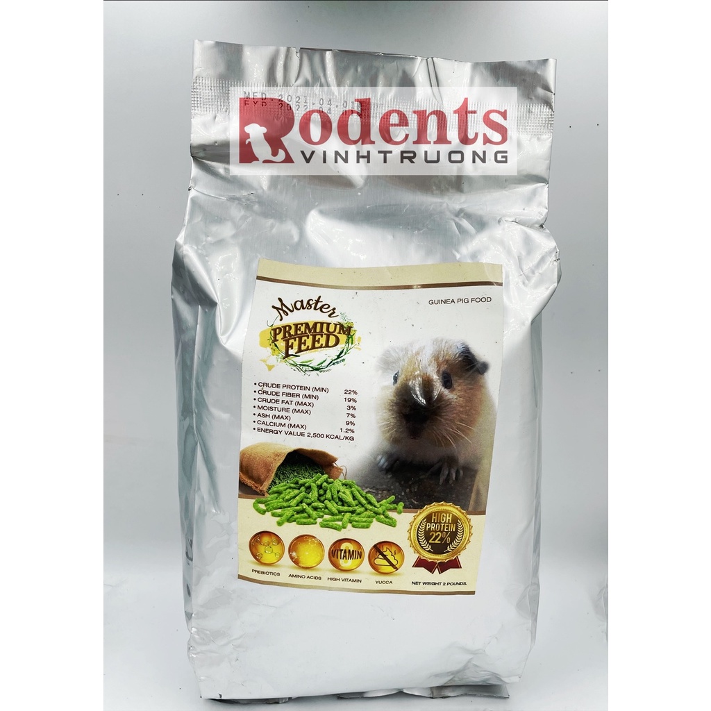 Nén cao cấp master premium feed dành cho bọ ú - 500g