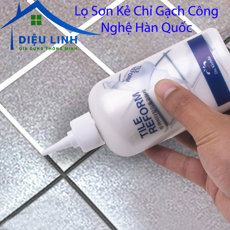 Lọ sơn chỉ gạch công nghệ Hàn Quốc 280ml  sơn shít gon gạch, keo chà gon gạch chống thấm cao cấp dieulinhshop