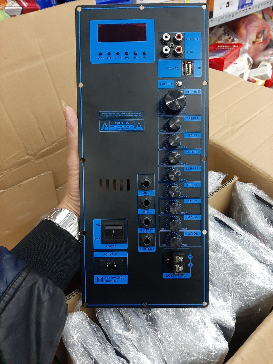 Mạch loa kéo ALOKIO 500w đến 600w bass 30cm đôi - 40cm đơn nhiều phân loại hàng