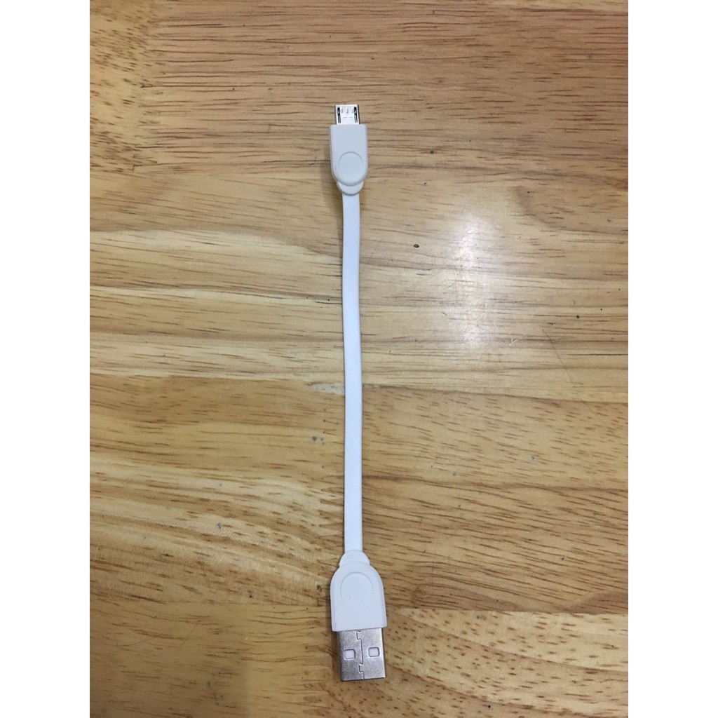 Cáp sạc micro usb 13cm 1a