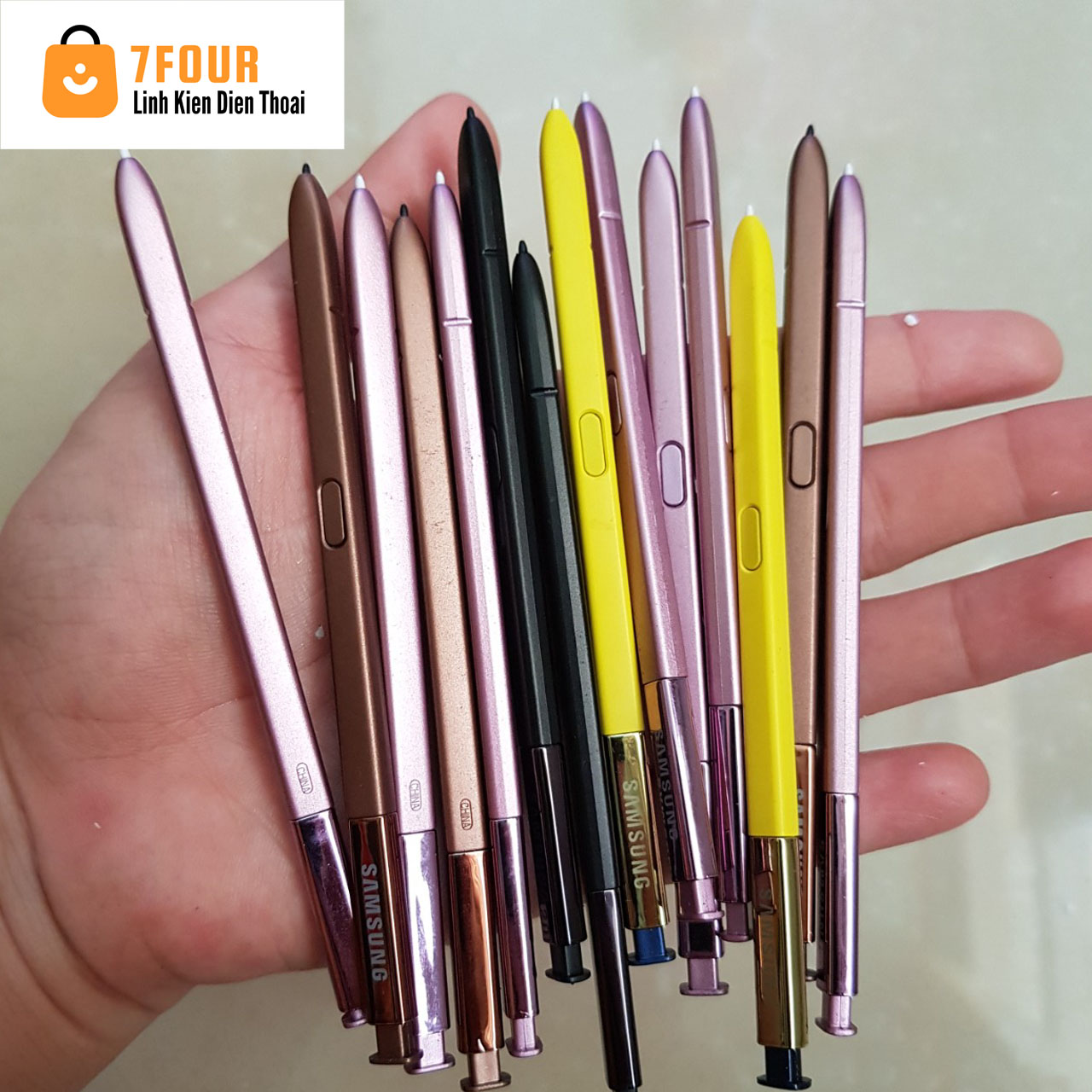 Bút Spen Samsung Note 9 zin tháo máy chính hãng, kết nối bluetooth - 7Four