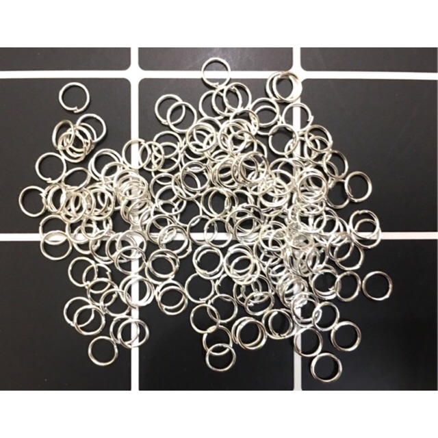 Gói 10g khoen bạc các size