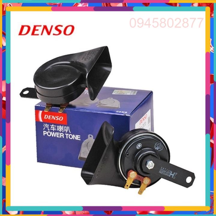Còi sên denso, tiếng kêu vang hay, dễ dàng tự lắp đặt thay thế, Thiết kế đẹp, chắc chắn,Lắp đặt đơn giản, có thể lắp vào phần mặt nạ trước của xe-Bảo An 24H