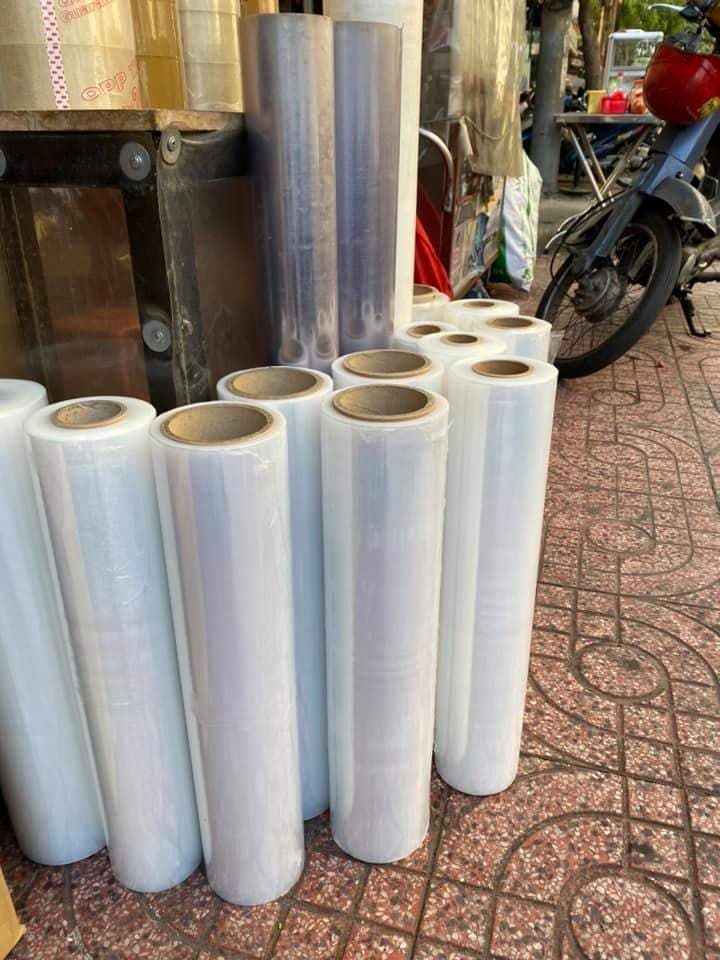 [HCM]Màng quấn PE 30cm quấn hàng hóa  quấn bụng