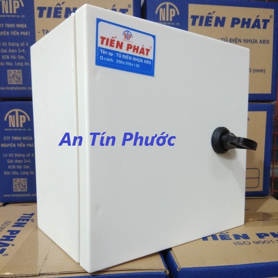 Tủ điện nhựa ABS 200 x 200 x 130 mm - Tủ điện ngoài trời & trong nhà