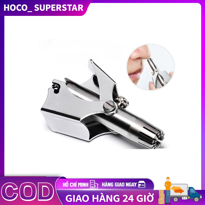 Máy tỉa lông mũi,dụng cụ, máy cắt tỉa lông mũi bằng tay chính hãng tỉa lông mũi bằng thép không gỉ