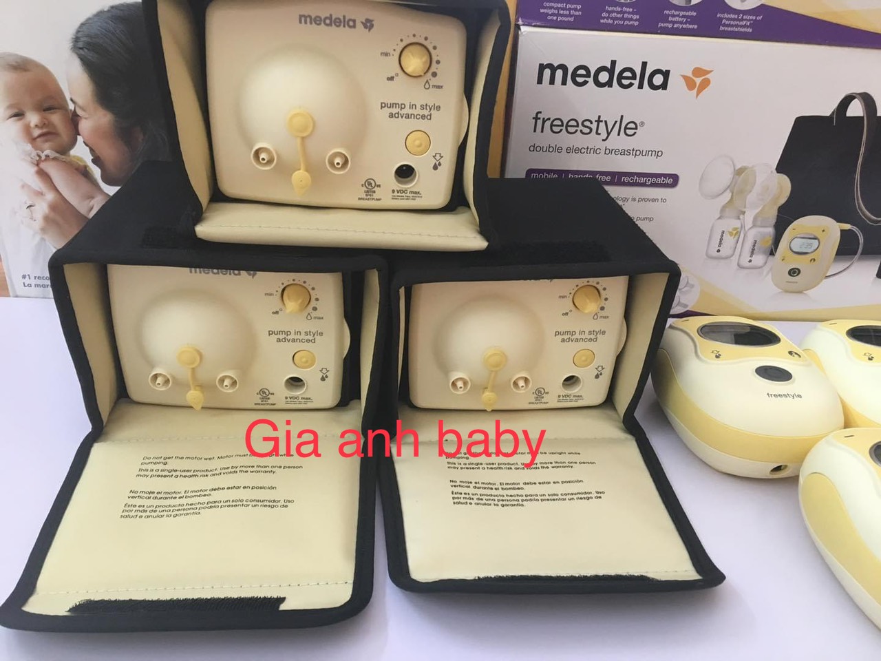 Máy hút sữa| Động cơ máy hút sữa medela pump instyle advance