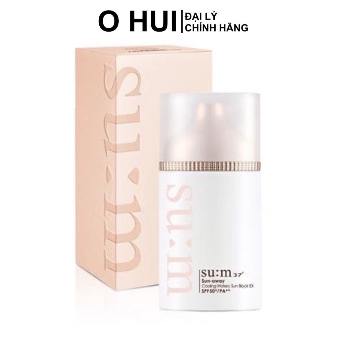 [HCM]Kem chống nắng hạ nhiệt Su:m37 SA Cooling Watery Sun Block 50ml, độ chống nắng SPF50+/PA++