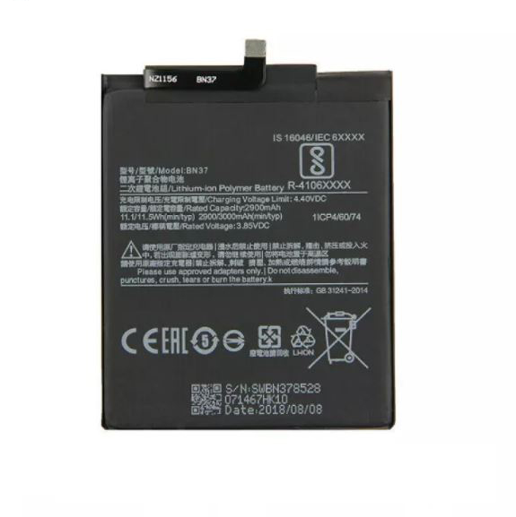 Pin xiaomi bn37 / redmi 6a / redmi 6 / 3000mah