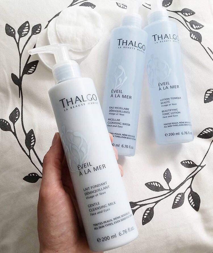 Hàng cty Thalgo Gentle Cleansing Milk 200ml Sữa rửa mặt dành cho mọi loại da