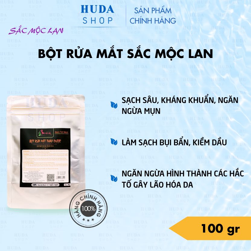 Bột rửa mặt Sắc Mộc Lan