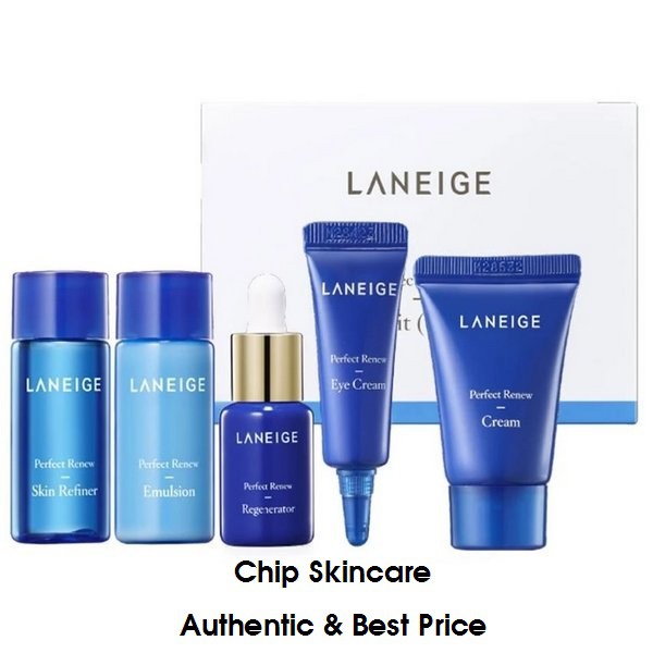 Bộ kit dưỡng mini tái tạo,chống lão hóa Laneige Perfect Renew Trial Kit (5 sản phẩm)
