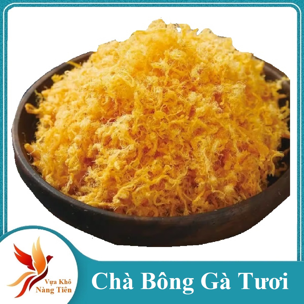 Món ăn ngon - chà bông gà, ruốc ngon như nhà làm