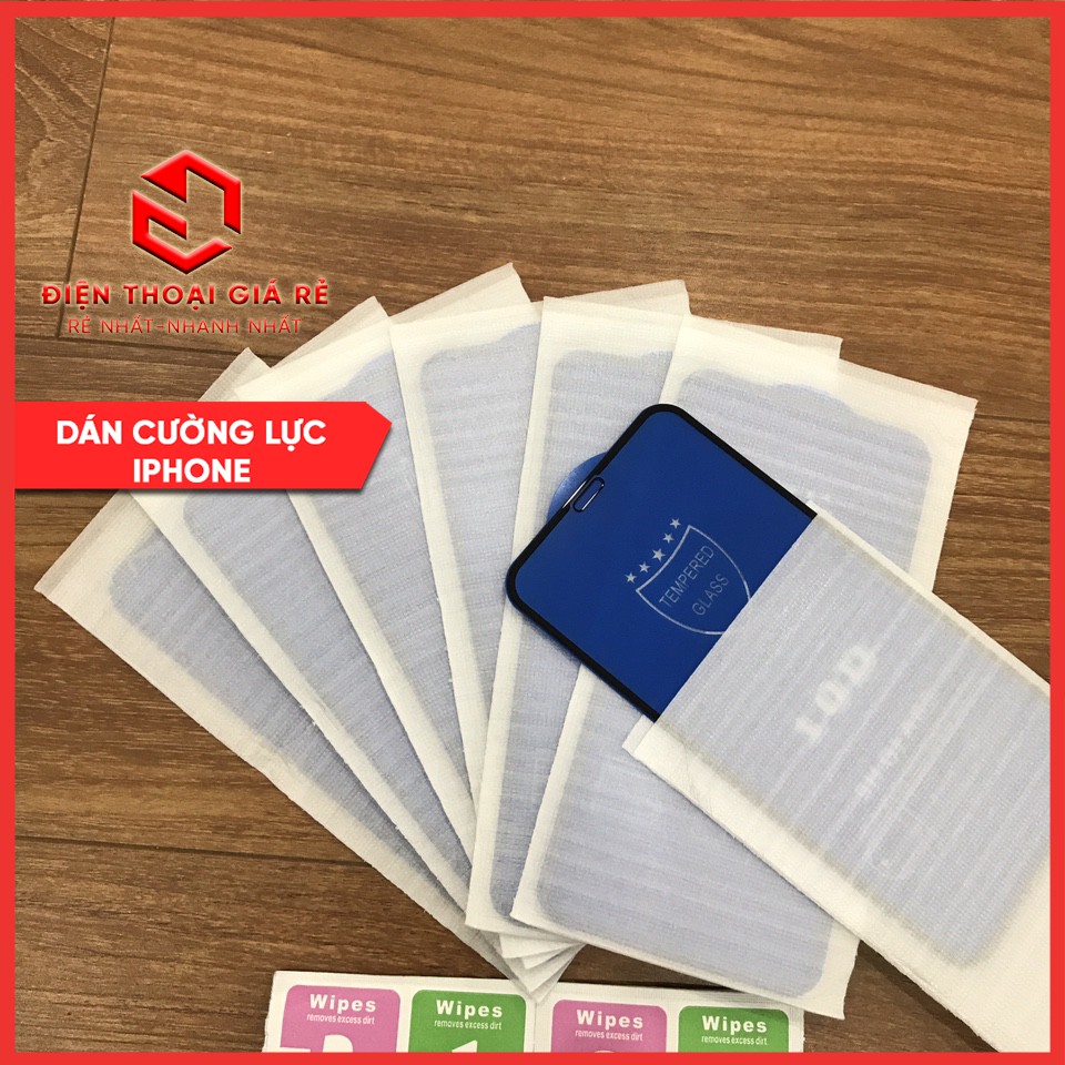 Dán Cường Lực Full Màn Các Dòng Máy iPhone X XR XS XS Max 11 11 Pro 11 Pro Max - Phụ Kiện Giá Rẻ