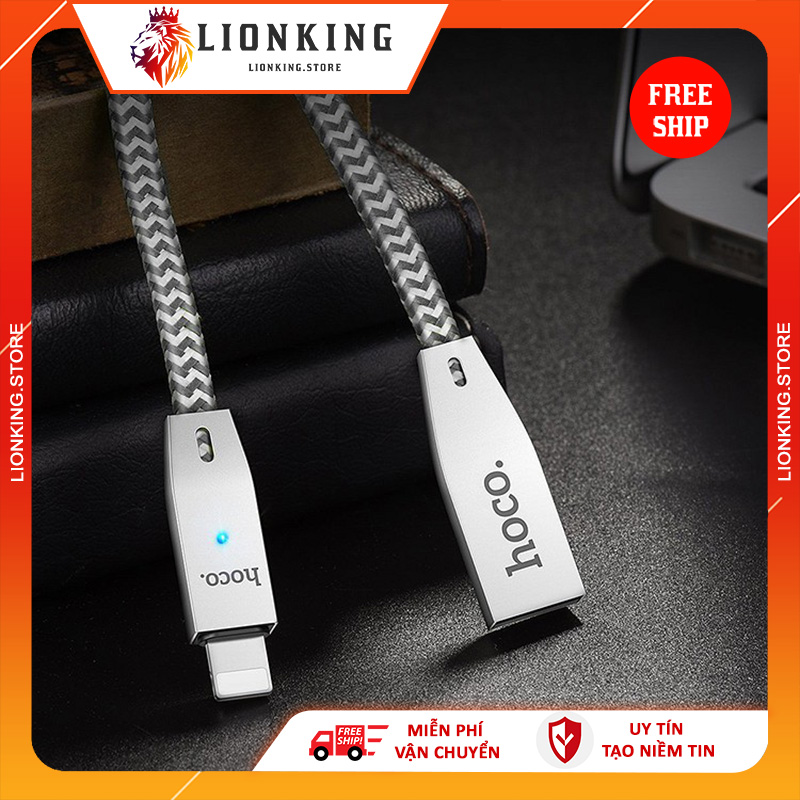 CÁP SẠC NHANH TỰ NGẮT HOCO U11 CHÂN IP LIGHTNING