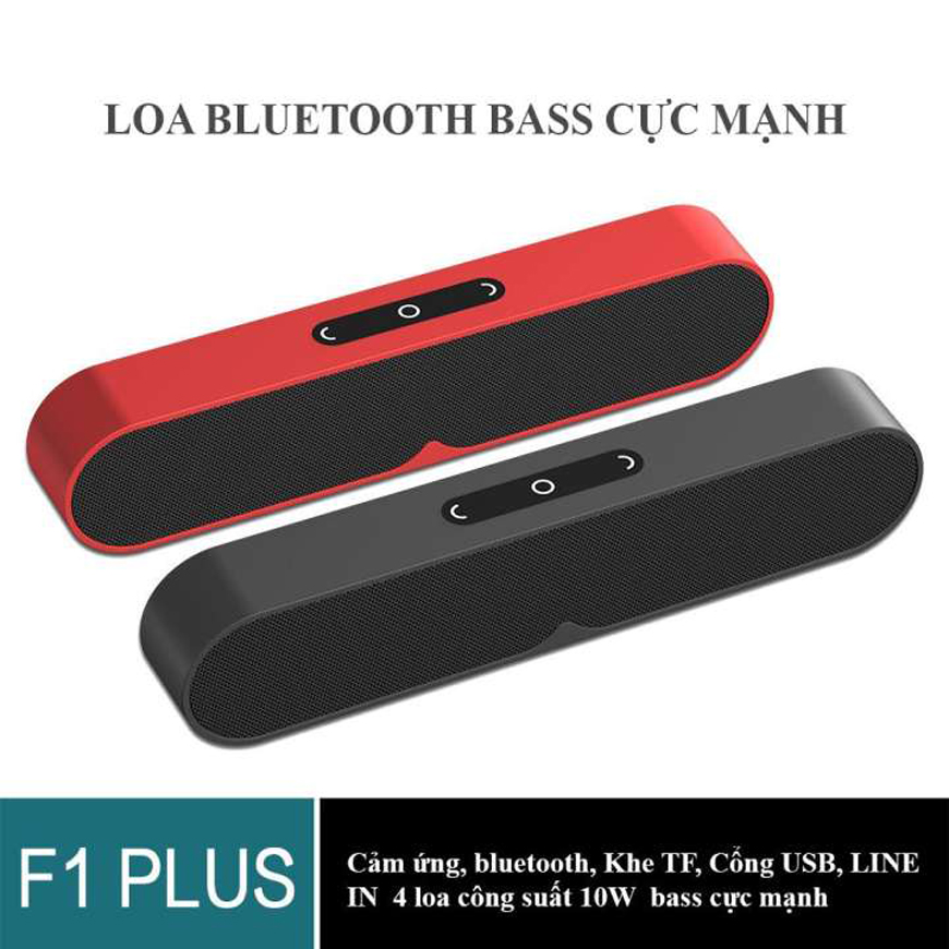 [HCM]Loa Thanh Loa Bluetooth Soundbar Siêu Trầm - Mua ngay Loa Bluetooth Soundbar Mini F1 Công nghệ Bluetooth 5.0 Âm Thanh Trung Thực Hỗ Trợ Thẻ Nhớ USB Jack 3.5