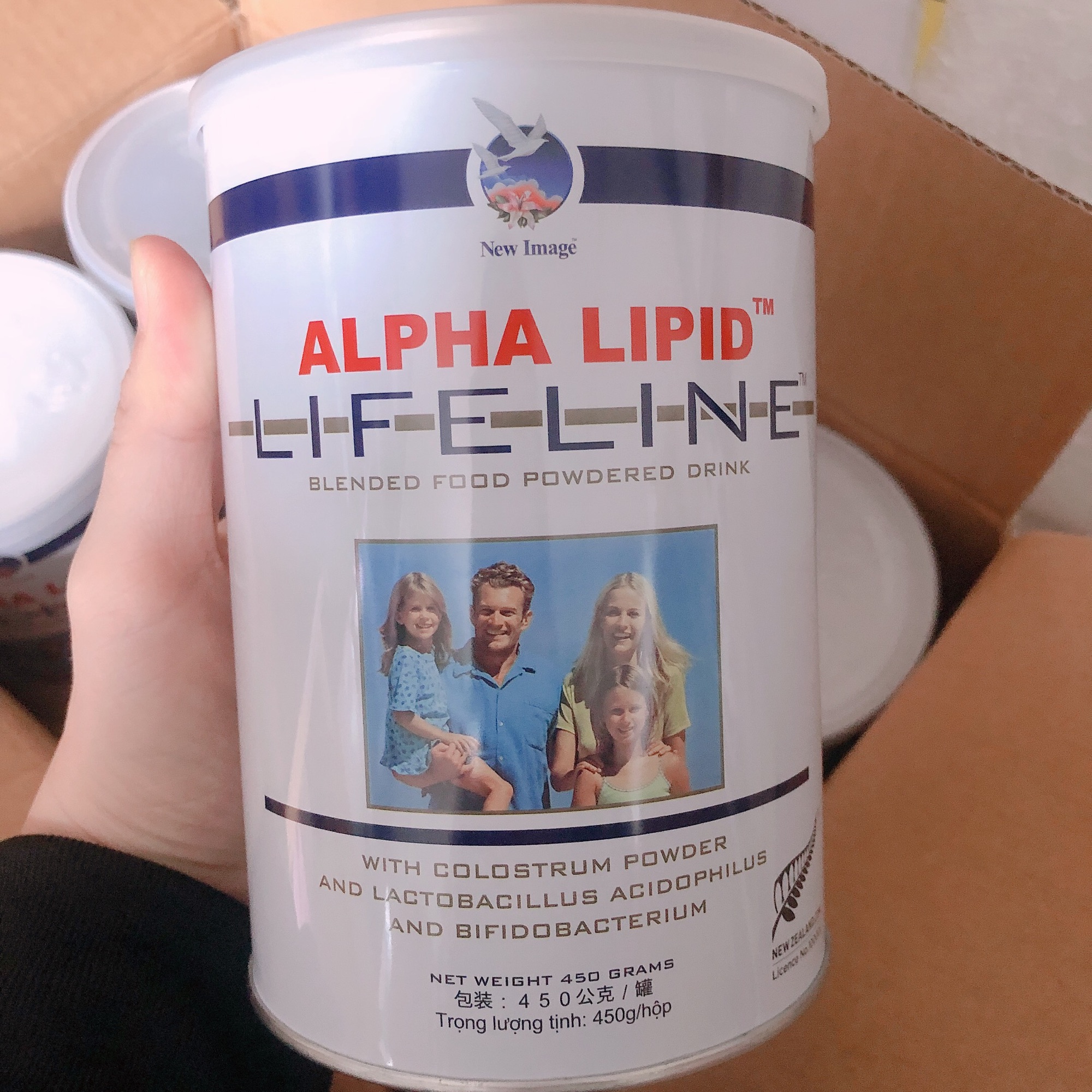 SỮA NON ALPHA LIPID NEWZELAND HỘP 450 GRAM