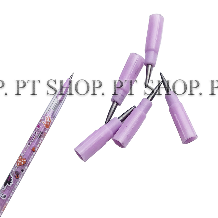 Combo 10 cây viết chì khúc ck-3 nắp hình thú