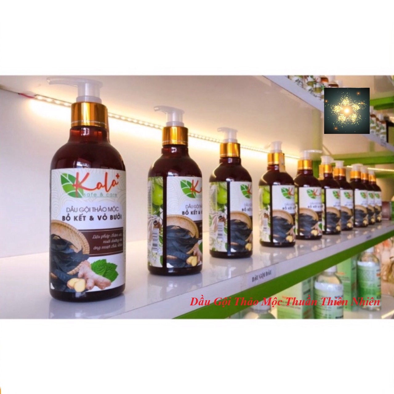 Dầu gội thảo mộc Kala và kem xả thảo dươc kala-chính hãng