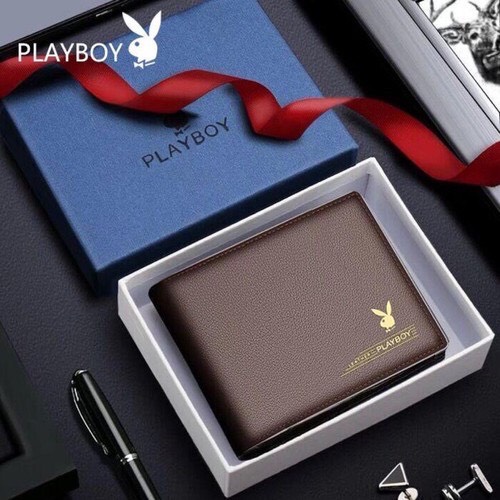 Ví da nam dáng ngang playboy cao cấp plb89