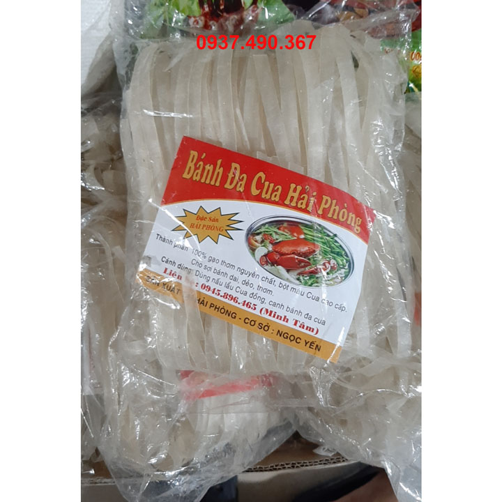 Bánh đa cua hải phòng 500g tap hoa havy