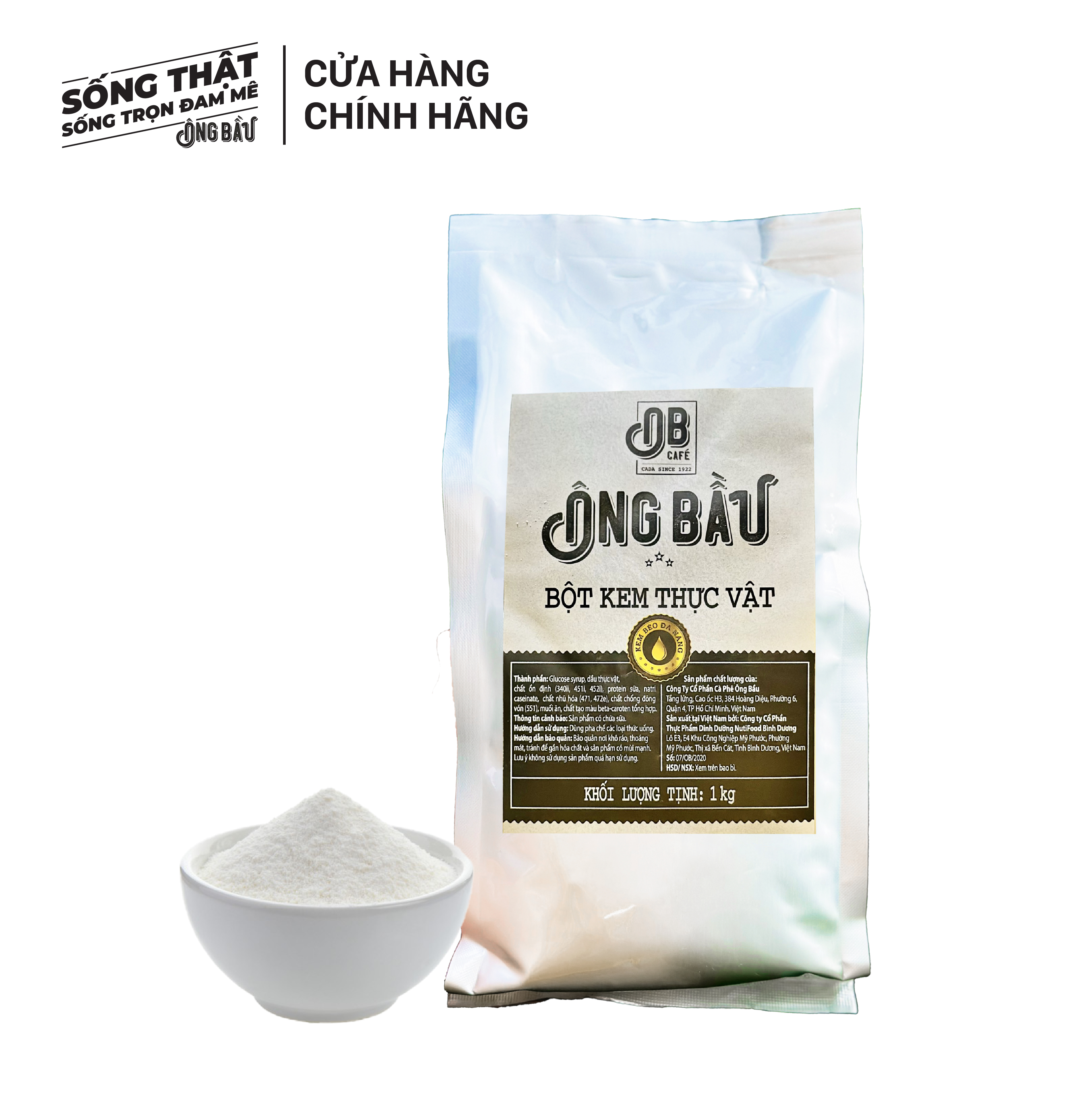 Bột Kem Pha Trà Sữa - Túi 1 Kg