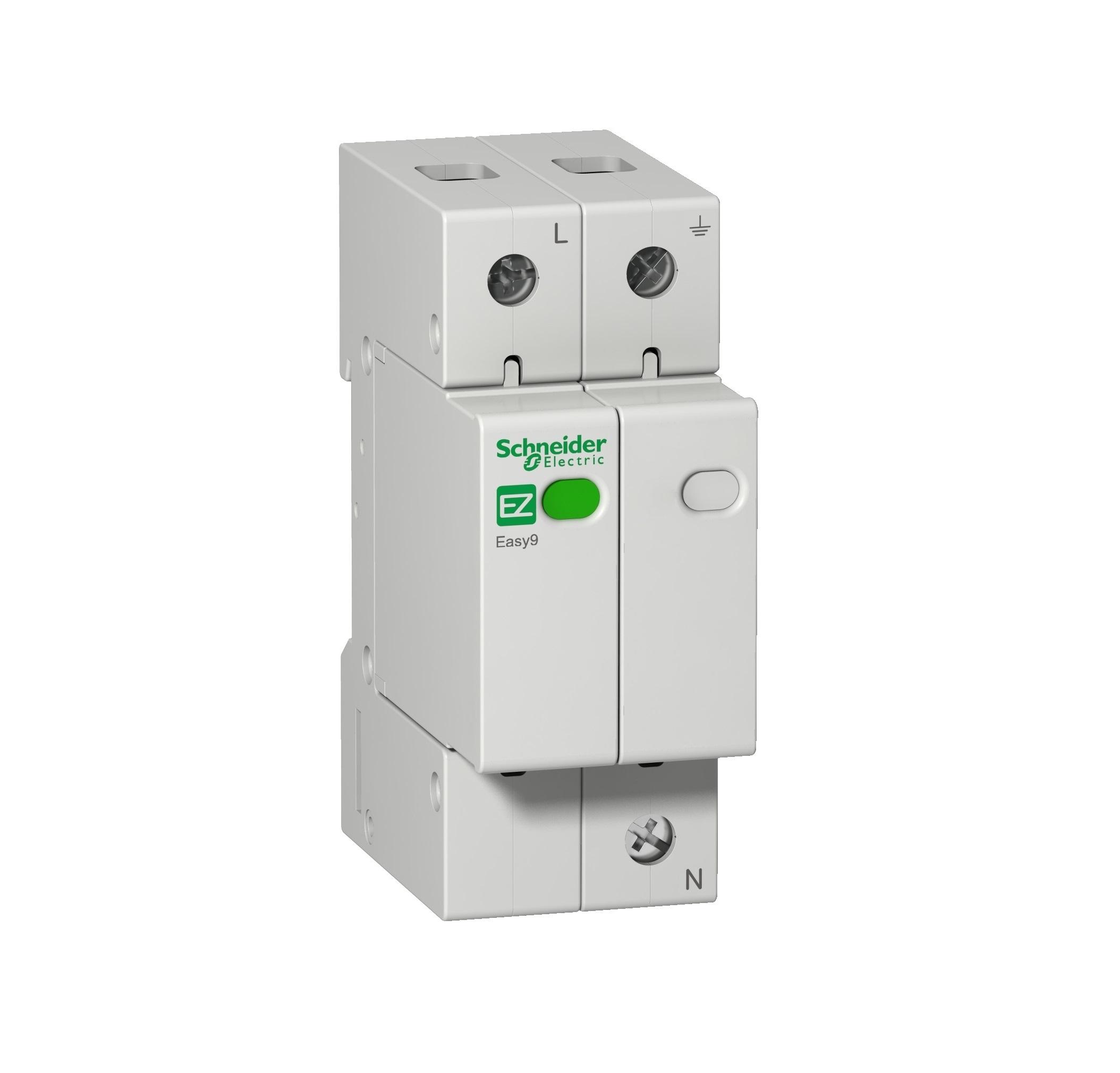 Thiết bị chống sét lan truyền 1p+n schneider ez9l33620 1p+n 20ka 230v