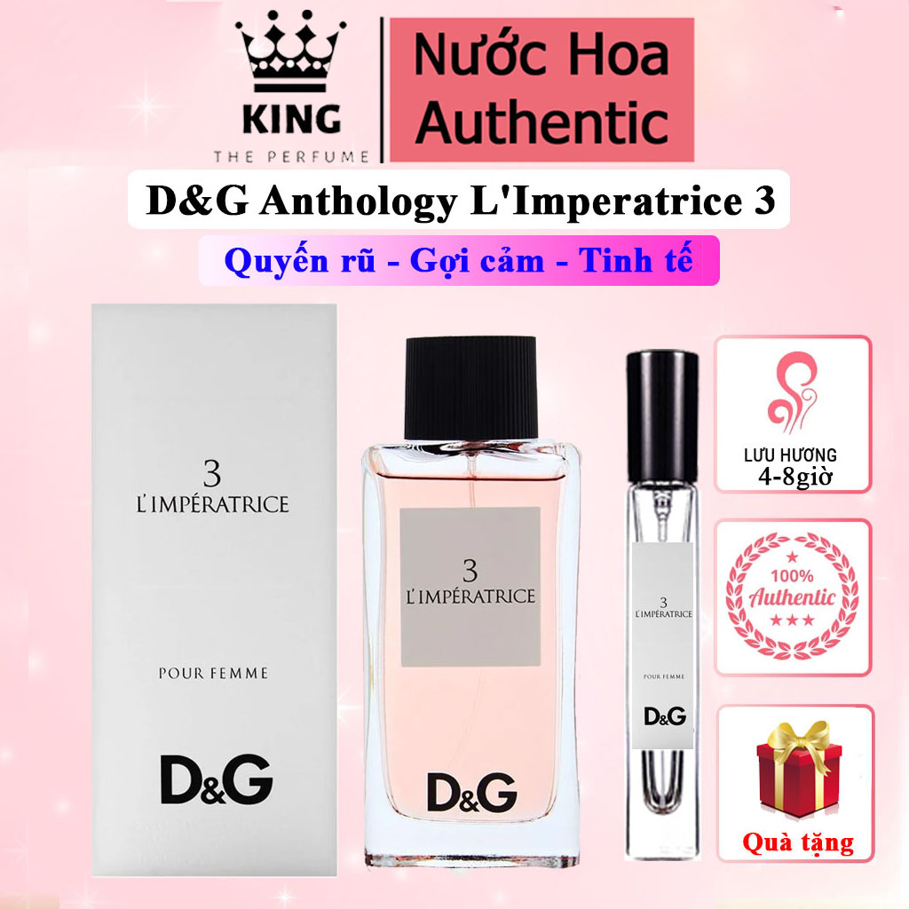 Nước hoa nữ dg l’imperatrice 3 - dễ thương, nữ tính, tươi mới