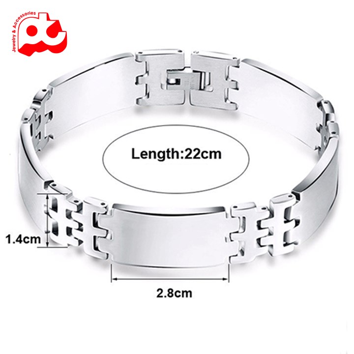 [Hoàn tiền 6%]Lắc tay inox nam cá tính tại HCM cao cấp bảo hành không đen trangsucpt thép không gỉ PTLTNA99